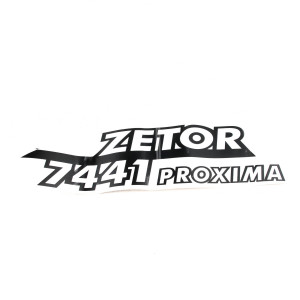 Naklejka napis Proxima 7441 Zetor 54802012 ORYGINAŁ