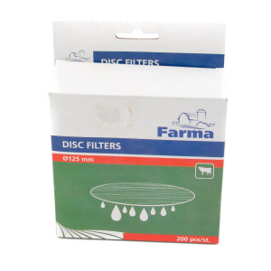 Filtry krążkowe cedzidła Farma fi 125 mm 200szt FARMA