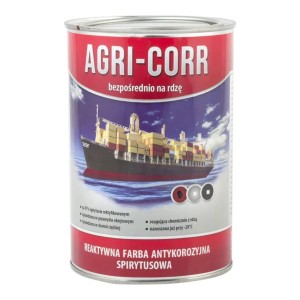 Farba podkładowa czarna Agri-Corr (Corr-Active) 1L
